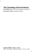 The Criminology of deviant women