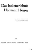 Das Indienerlebnis Hermann Hesses