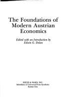 The Foundations of modern Austrian economics