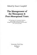The Management of the Menopause & Post-Menopausal Years