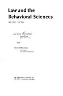 Law and the Behavioral Sciences