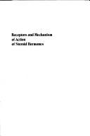 Receptors and mechanism of action of steroid hormones
