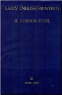 Early English Printing