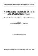 Ventricular Function at Rest and During Exercise