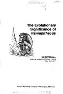 The Evolutionary Significance of Ramapithecus