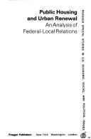 Public housing and urban renewal