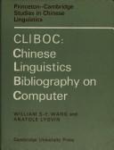 CLIBOC: Chinese Linguistics Bibliography on Computer