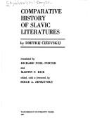 Comparative History of Slavic Literatures