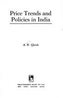 Price trends and policies in India
