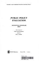 Public policy evaluation