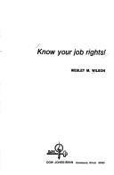 Know Your Job Rights!