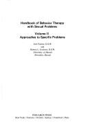 Handbook of behavior therapy with sexual problems