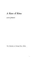 A Rain of Rites