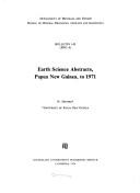 Earth Science Abstracts, Papua New Guinea, to 1971