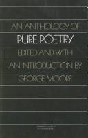 An anthology of pure poetry