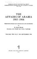 Affairs of Arabia: 1905-1906