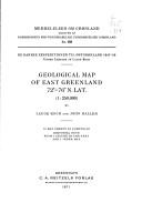 Geological Map of East Greenland 72°-76° N. Lat. (1:250,000)