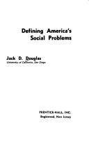 Defining America's Social Problems
