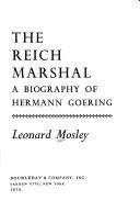 The Reich Marshal