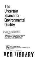 The Uncertain Search for Environmental Quality