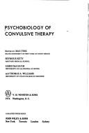 Psychobiology of convulsive therapy