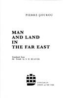 Man and Land in the Far East