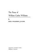 The Prose of William Carlos Williams
