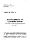 Resource abundance and economic development