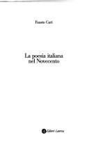 La poesia italiana nel Novecento