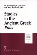 Studies in the ancient Greek polis