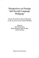 Perspectives on foreign and second language pedagogy
