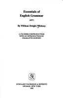 Essentials of English Grammar
