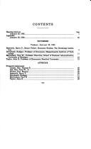 The U.S. Economy: Current Performance and Options for Promoting Long-Term Growth