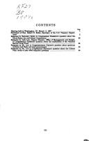 U.S. Treasury Department's Fiscal Year 1998 Budget Request