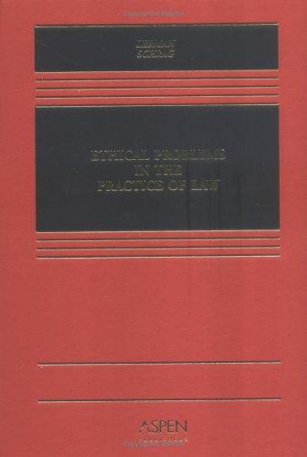 Ethical Problems in the Practice of Law