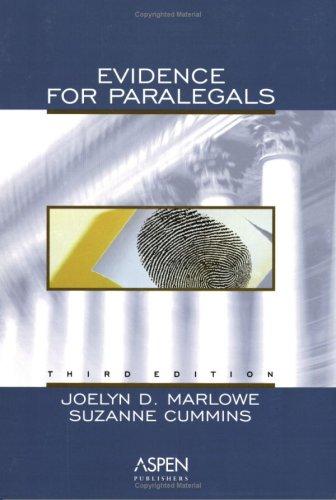 Evidence for paralegals