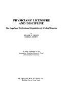 Physicians' Licensure and Discipline