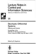 Stochastic Differential Systems