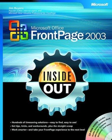 Microsoft Office FrontPage 2003 inside out