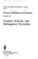 Families, Schools, and Delinquency Prevention
