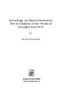 Sociology as disenchantment