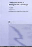 The foundations of management knowledge
