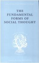 The Fundamental Forms of Social Thought