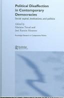 Political disaffection in contemporary democracies