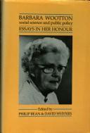 Barbara Wootton--social science and public policy