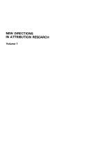 New directions in attribution research