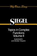 Topics in Complex Function Theory, Volume 2