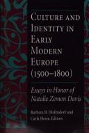 Culture and identity in early modern Europe (1500-1800)