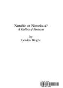Notable or Notorious?
