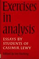 Exercises in Analysis